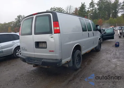 2010 GMC Savana 2500 Work Van z USA, uszkodzony, nr VIN 1GTZGFAA1A1165208